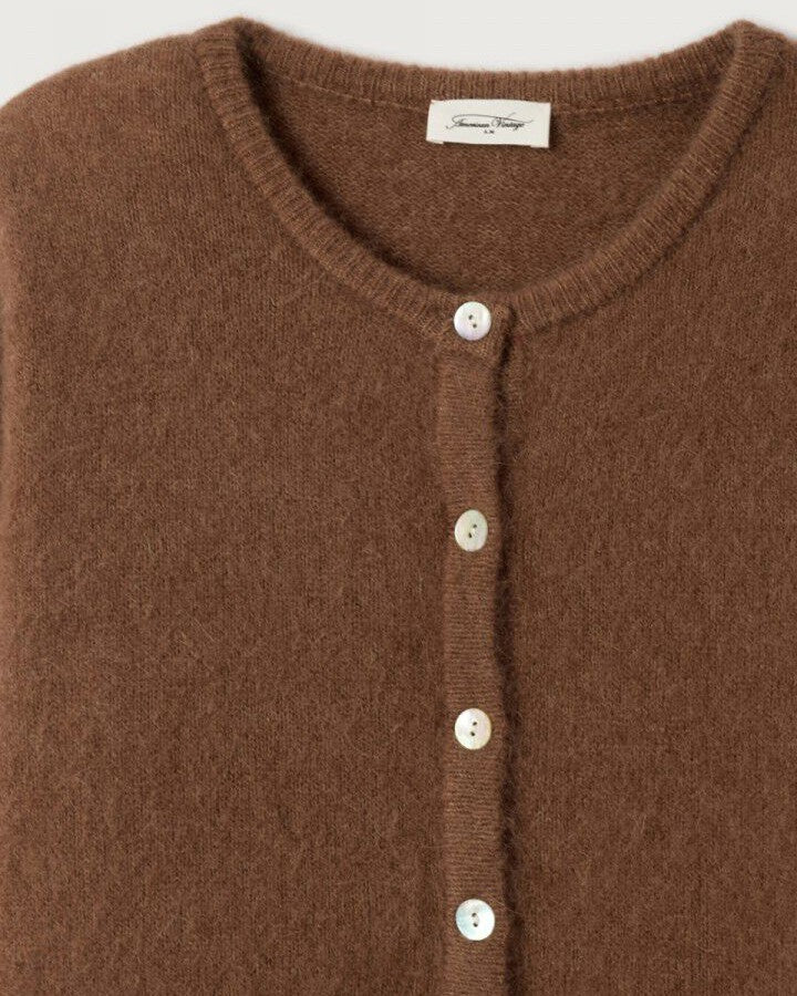 Vitow Cardigan - Chocolat Chine