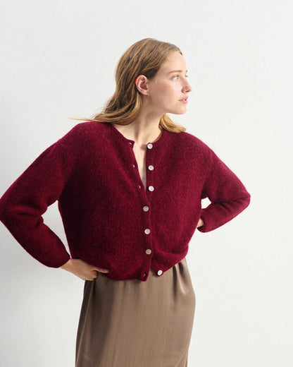Vitow Cardigan - Cerisier Chine