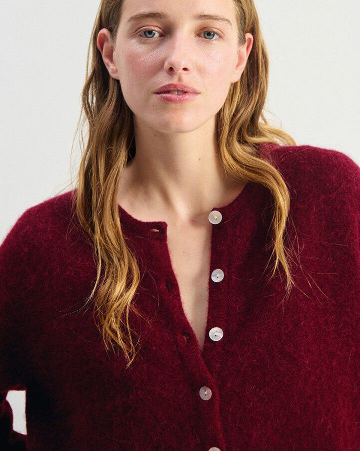 Vitow Cardigan - Cerisier Chine