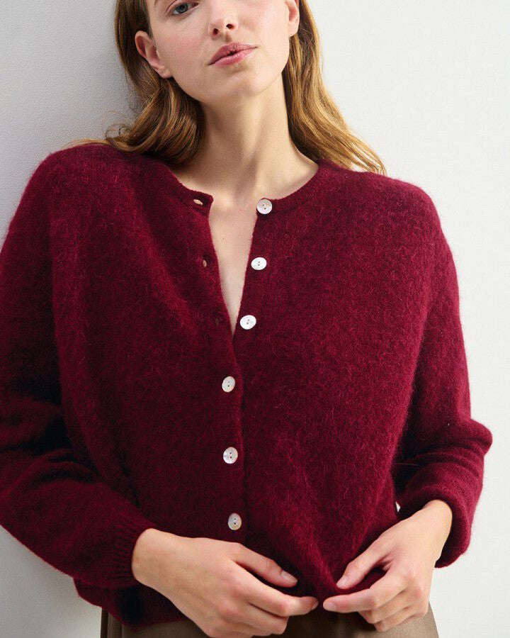 Vitow Cardigan - Cerisier Chine
