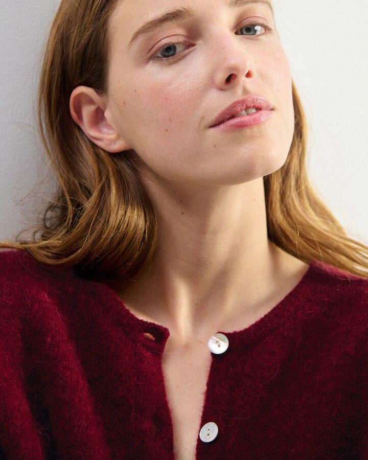 Vitow Cardigan - Cerisier Chine