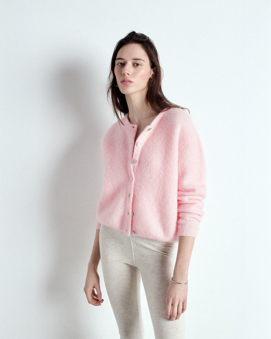Vitow Cardigan - Dragee Chine