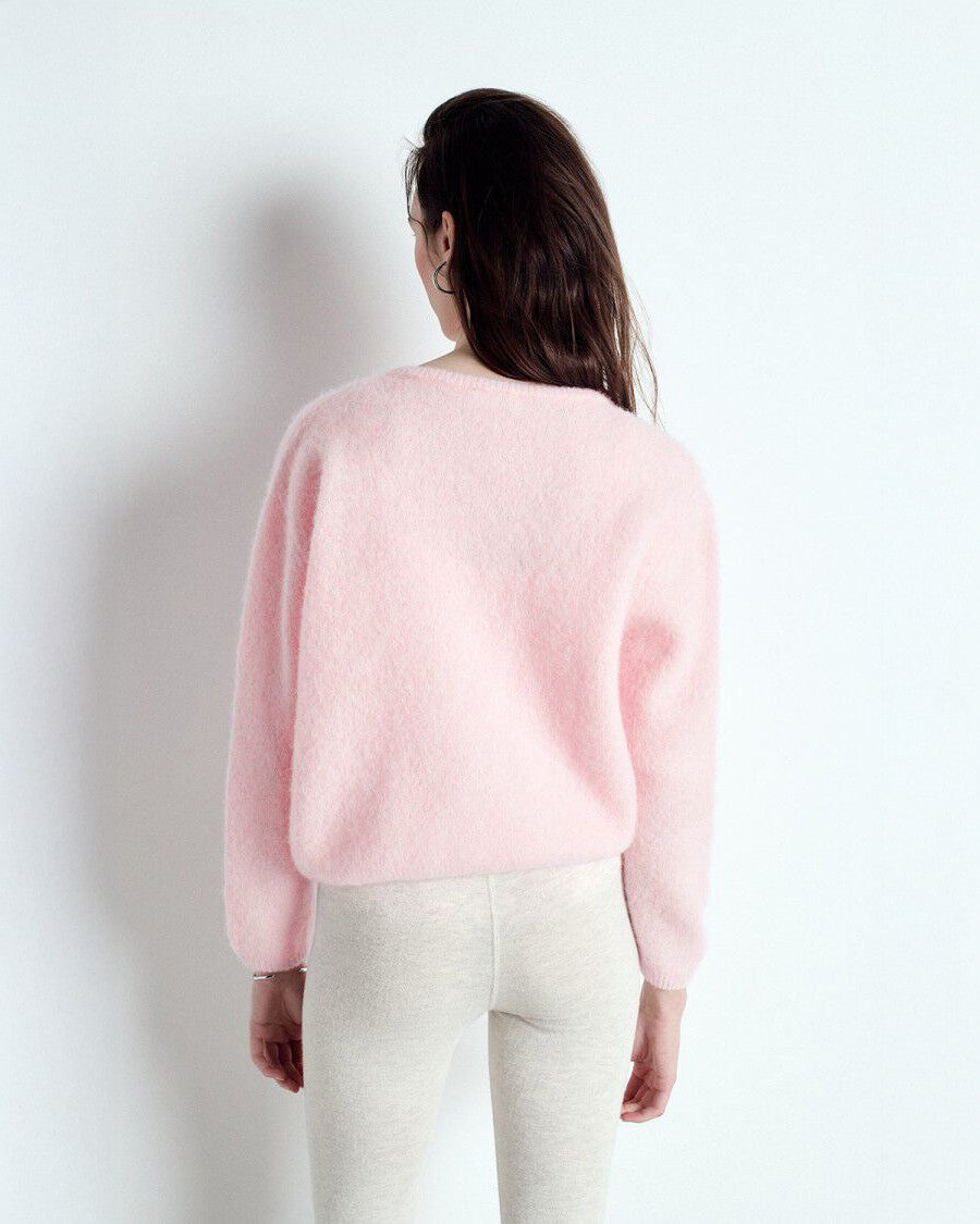 Vitow Cardigan - Dragee Chine