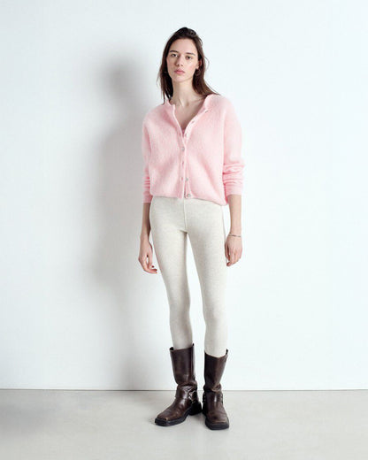 Vitow Cardigan - Dragee Chine