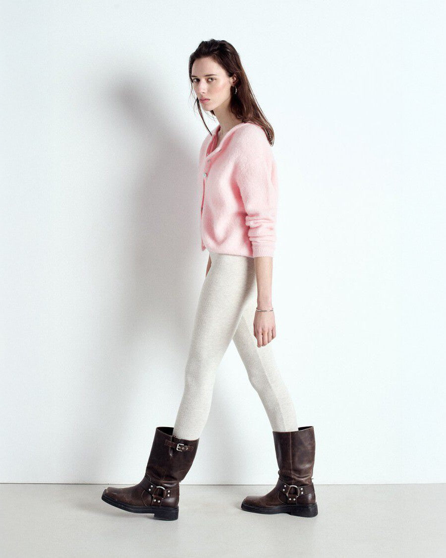 Vitow Cardigan - Dragee Chine