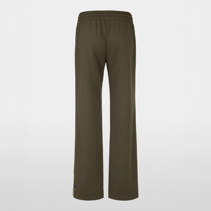 Washington Wide Leg Trousers - Olive Drab