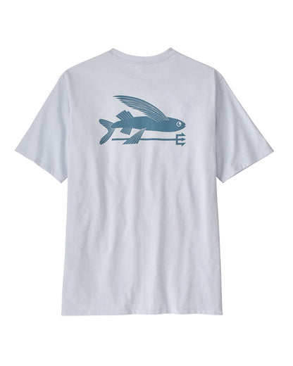 Flying Fish Responsibili-Tee - White