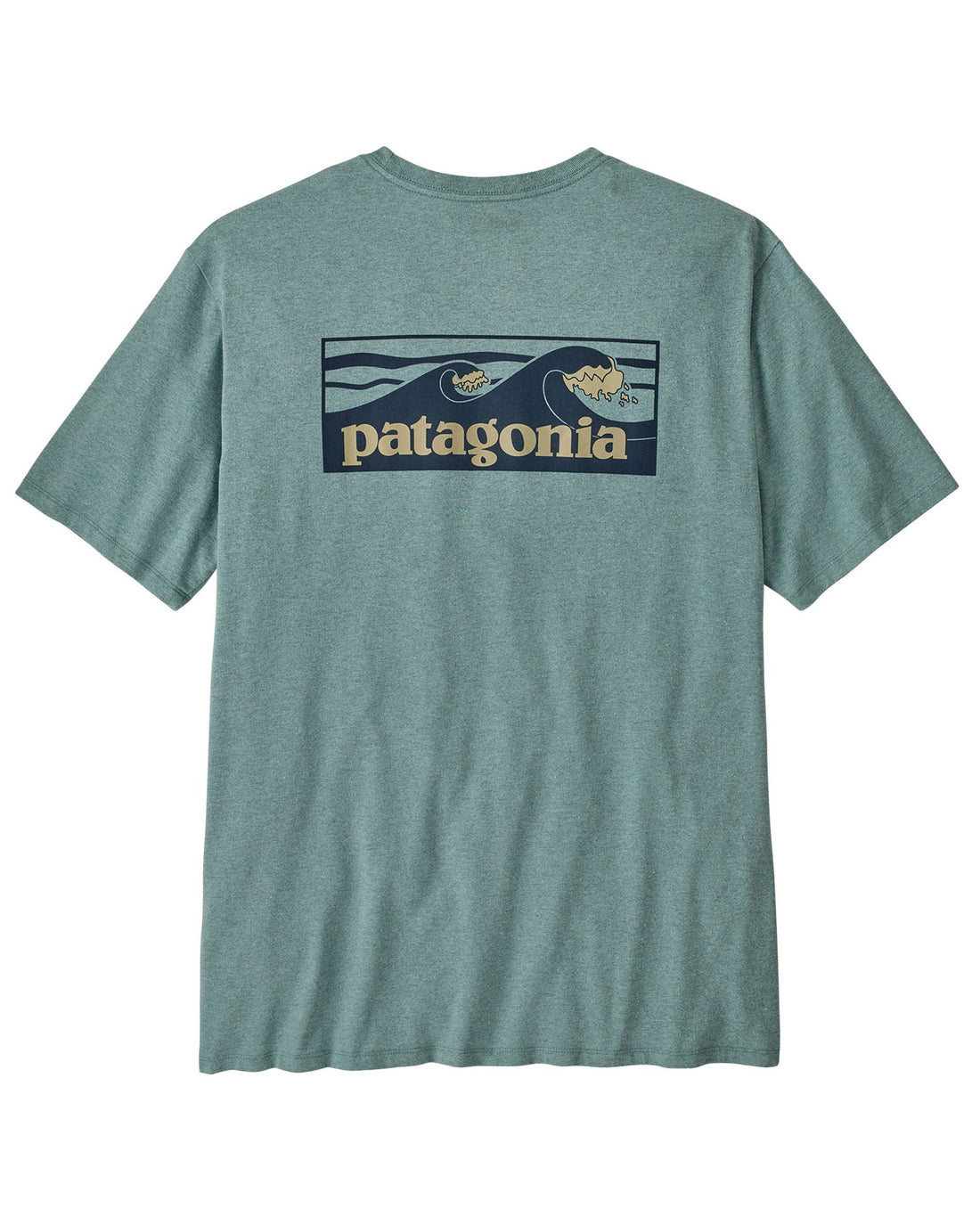 Boardshort Logo Pocket Responsibili-Tee - Blue Sage