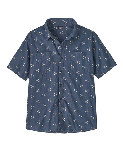 Back Step Shirt - Bouquet: Dolomite Blue