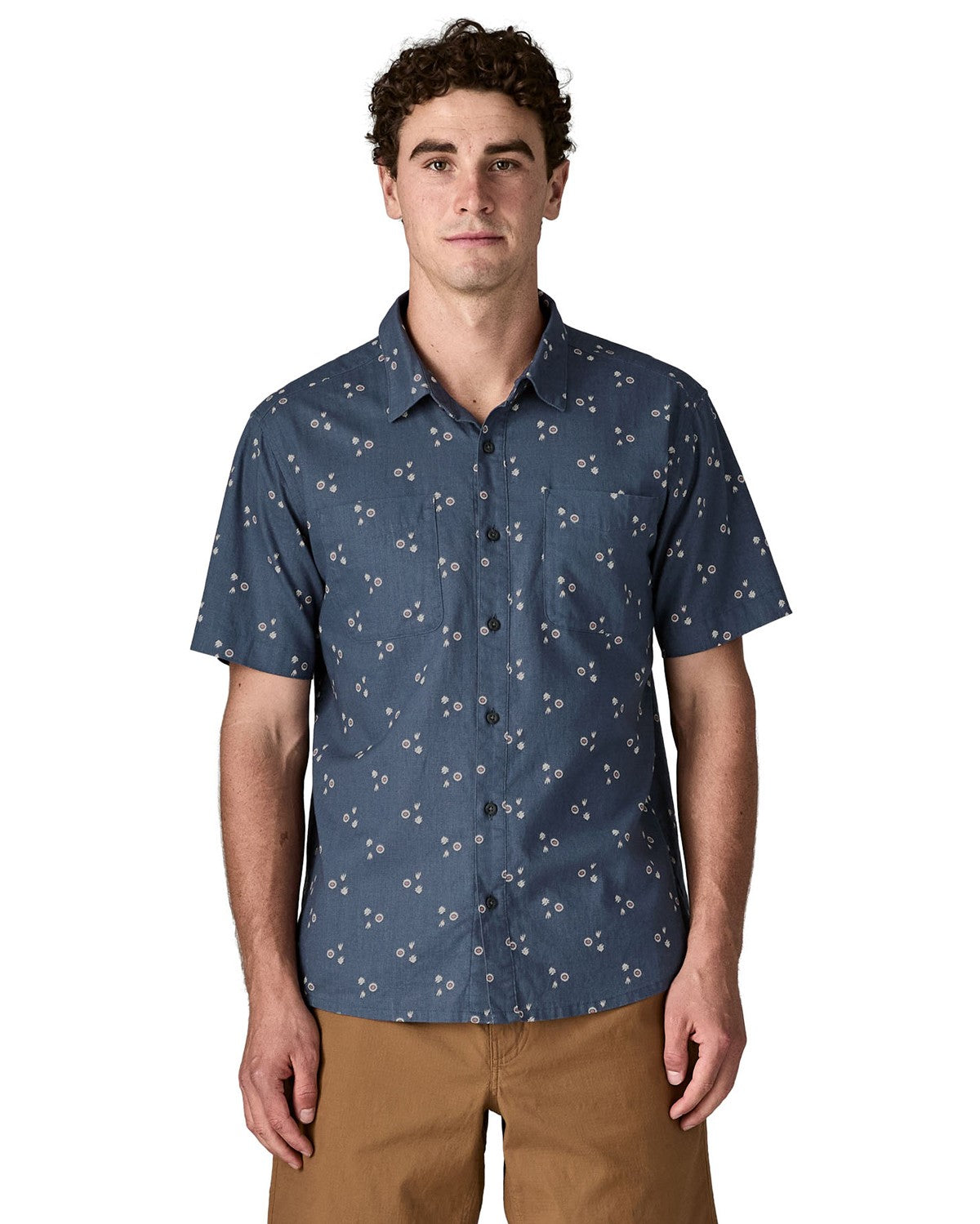 Back Step Shirt - Bouquet: Dolomite Blue