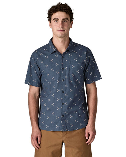 Back Step Shirt - Bouquet: Dolomite Blue