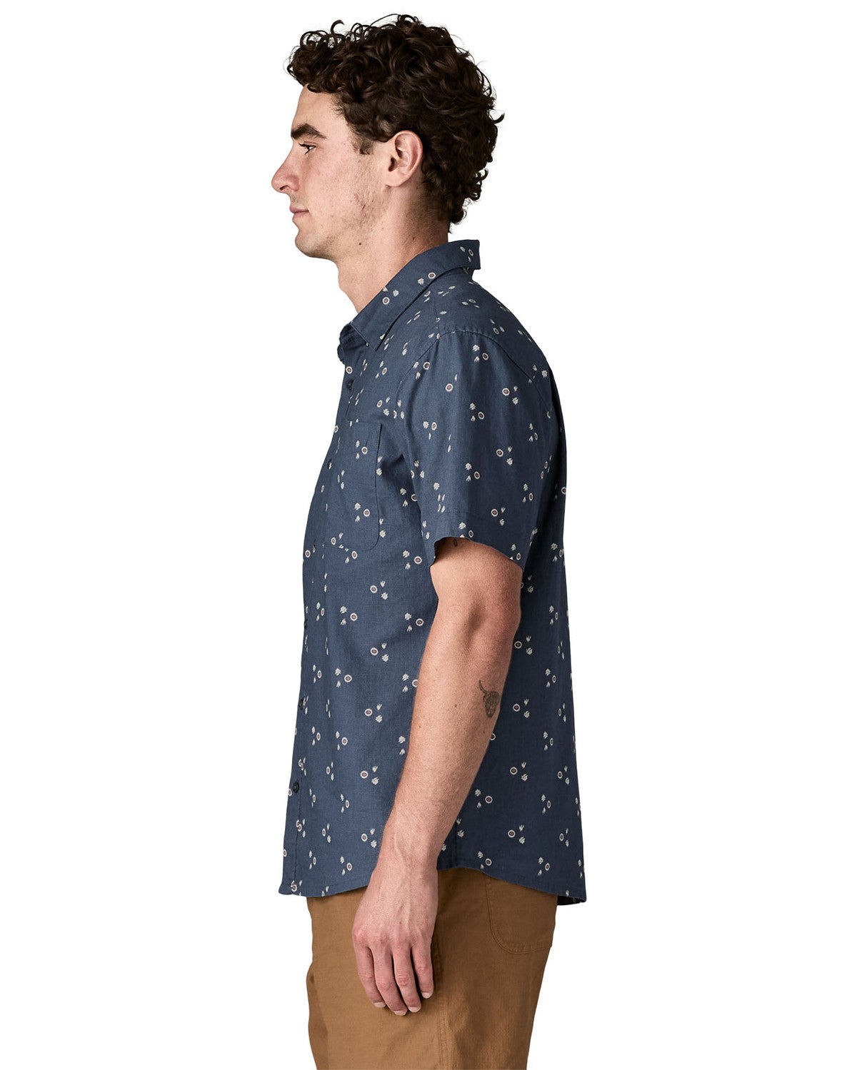Back Step Shirt - Bouquet: Dolomite Blue