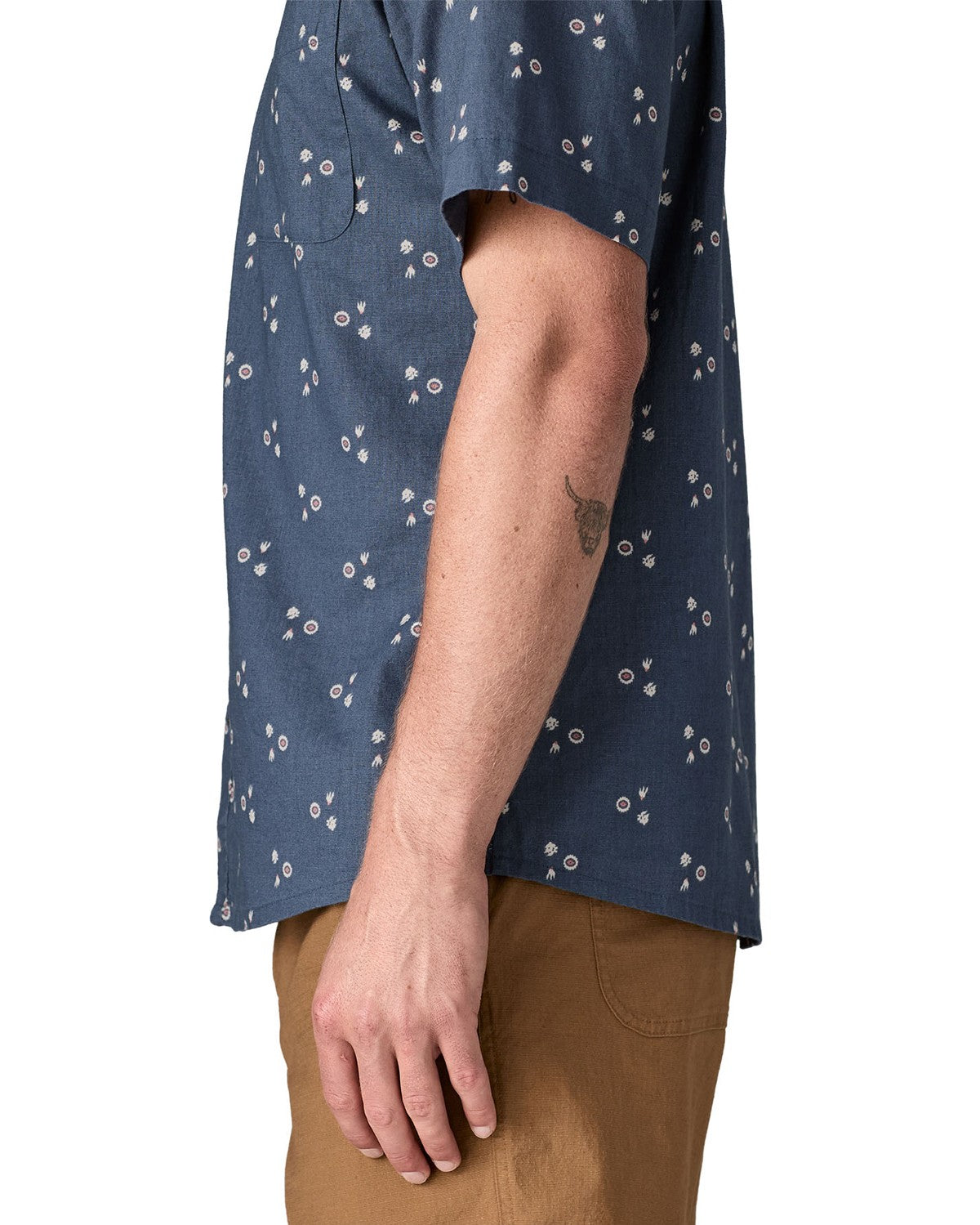 Back Step Shirt - Bouquet: Dolomite Blue