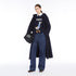 Levante Double Face Long Coat - Navy