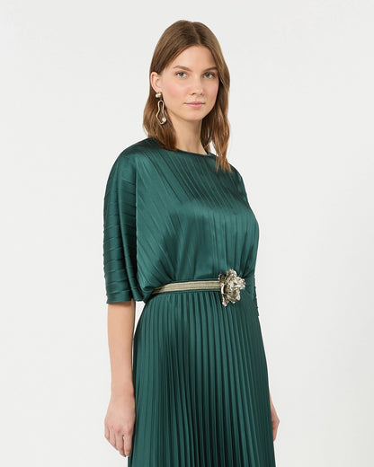 Daureo Pleated Top - Green