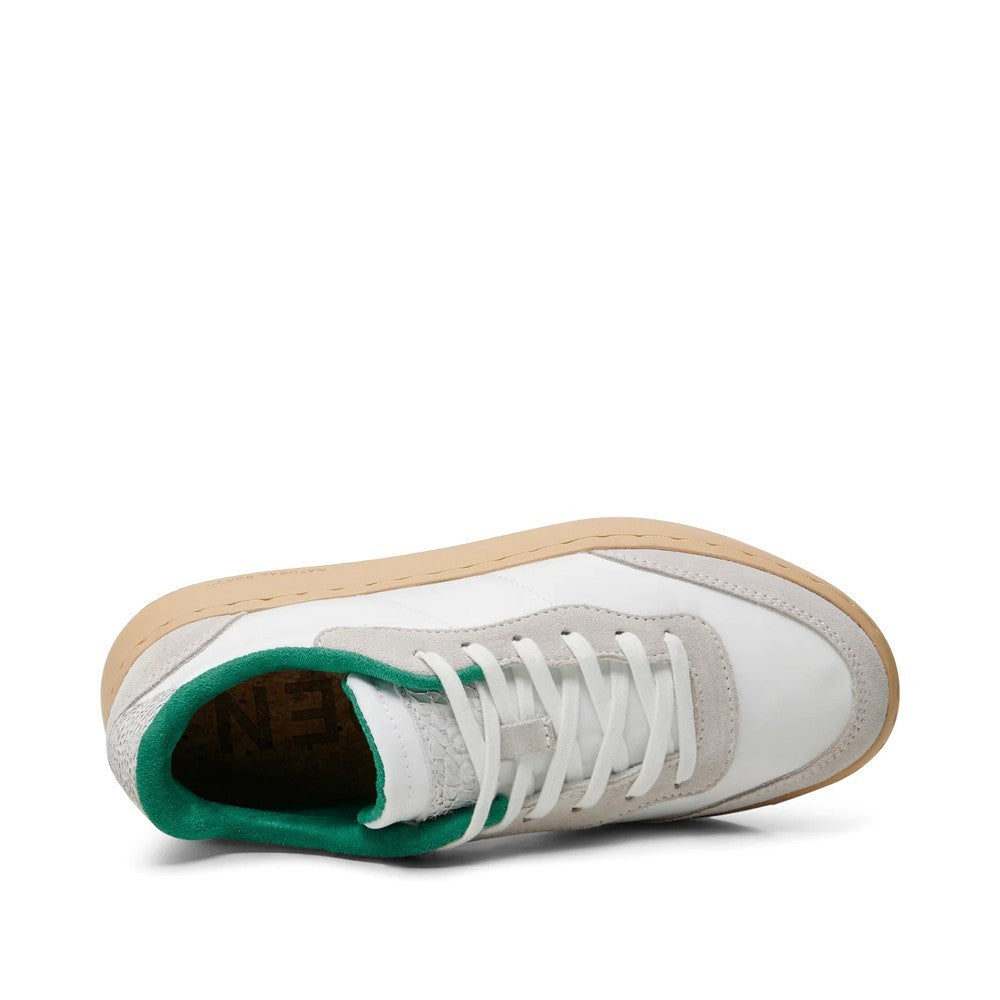 May Sneaker - White/Basil
