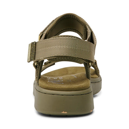 Line Sandals - Dark Olive