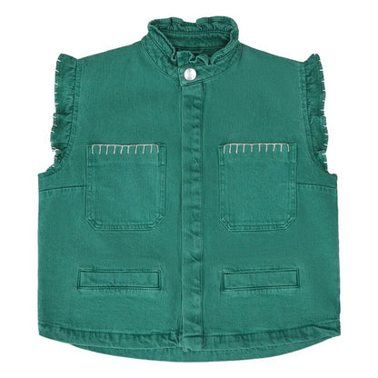 Pablo Waistcoat - Jade Green