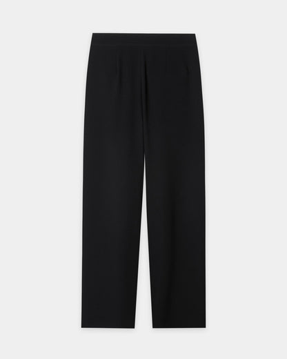 Wrap Around Trousers - Black