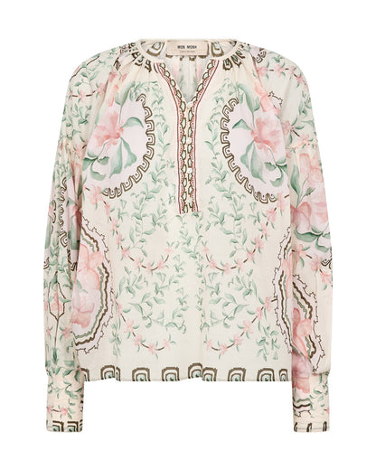 Wylde Orchid Blouse - Turf Green
