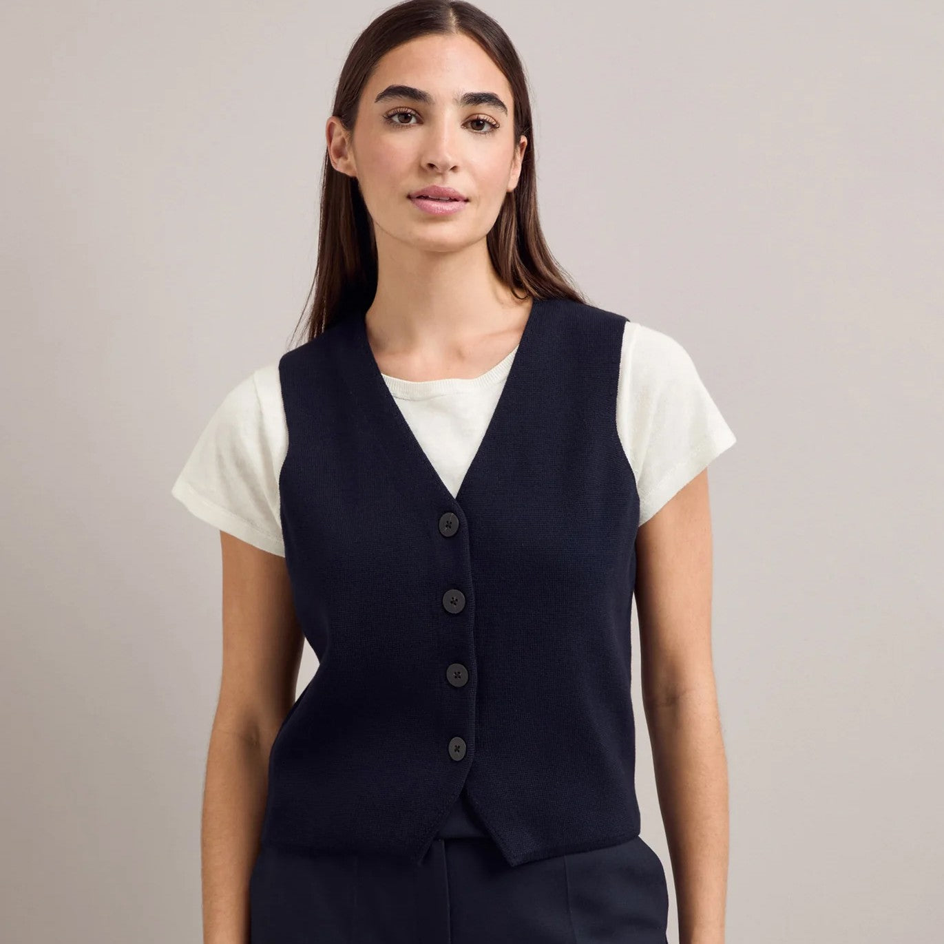 Wynne Waistcoat - Navy