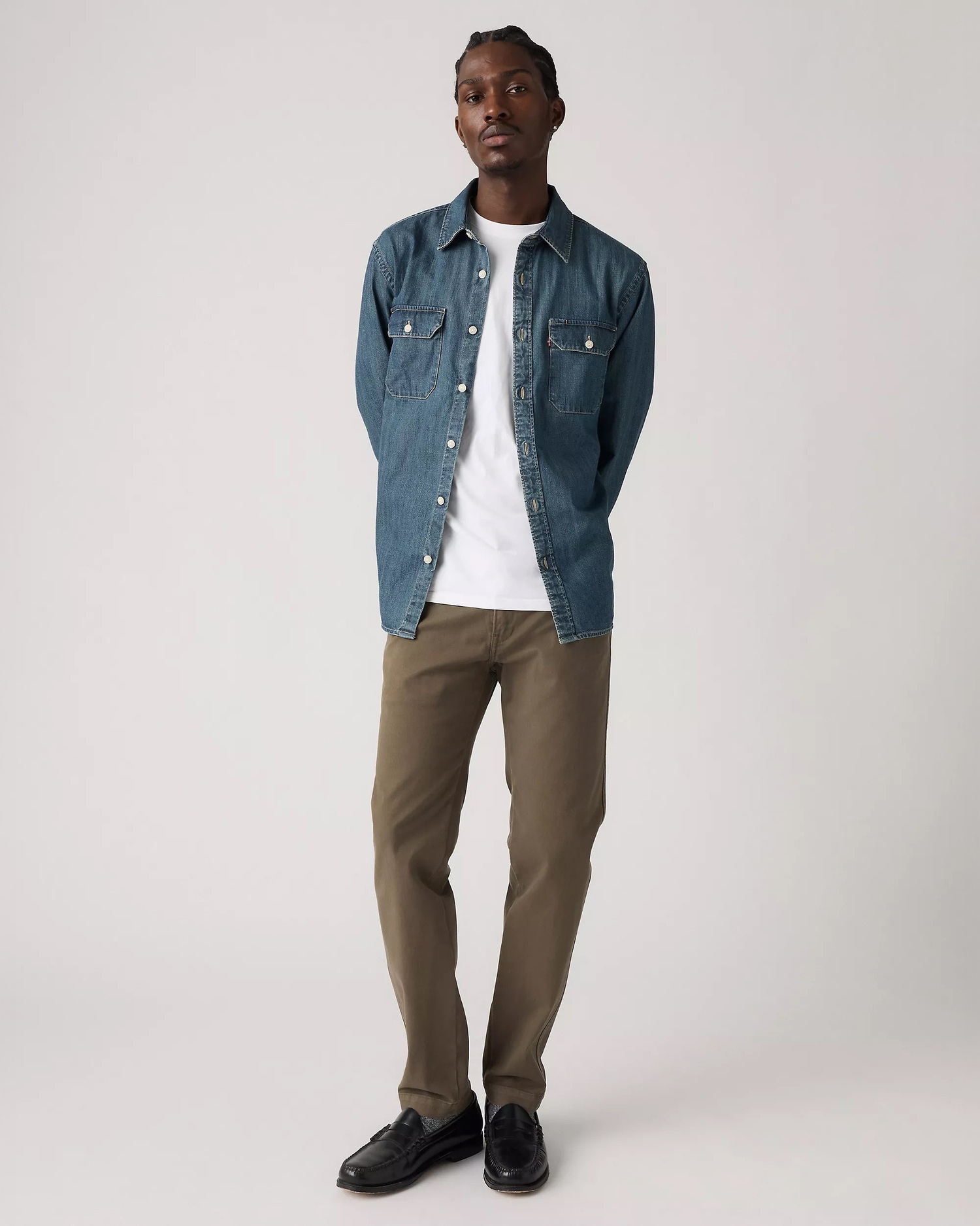 XX Standard Taper Chinos ii - Canteen Shady Gd