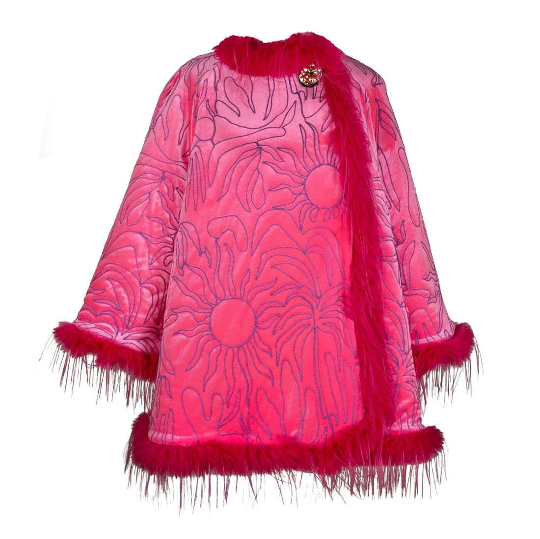 Zahrada Coat - Pink