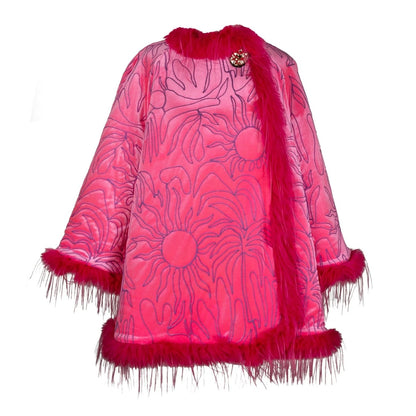 Zahrada Coat - Pink