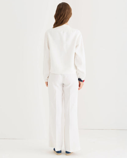 Zip Jacket - Lily White