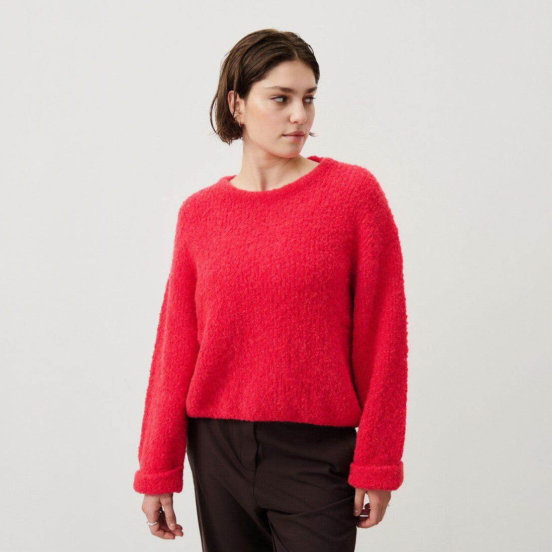 Zolly Sweater - Hortensia Fluo