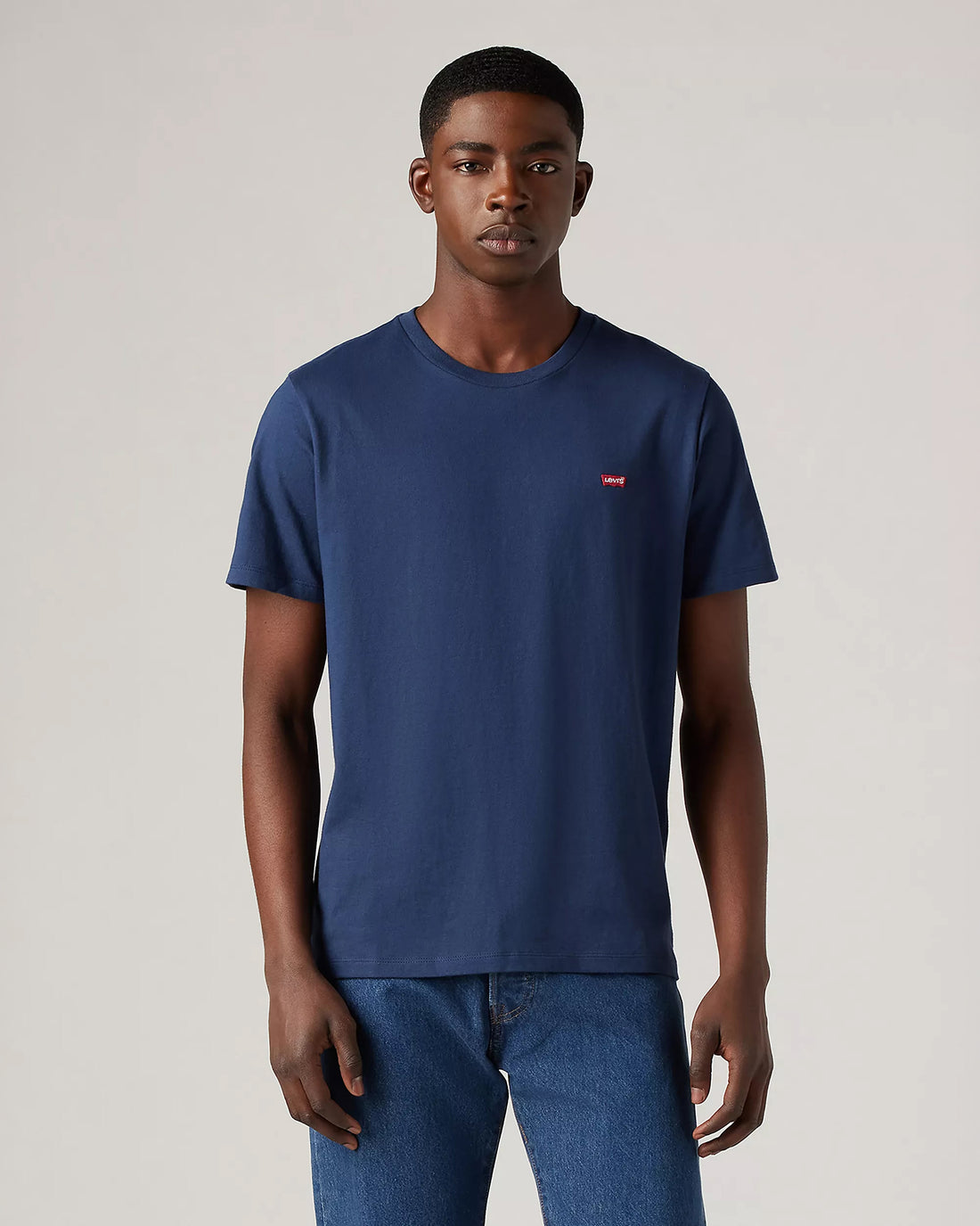 Short Sleeve Original Housemark Tee - Navy Blazer Jersey