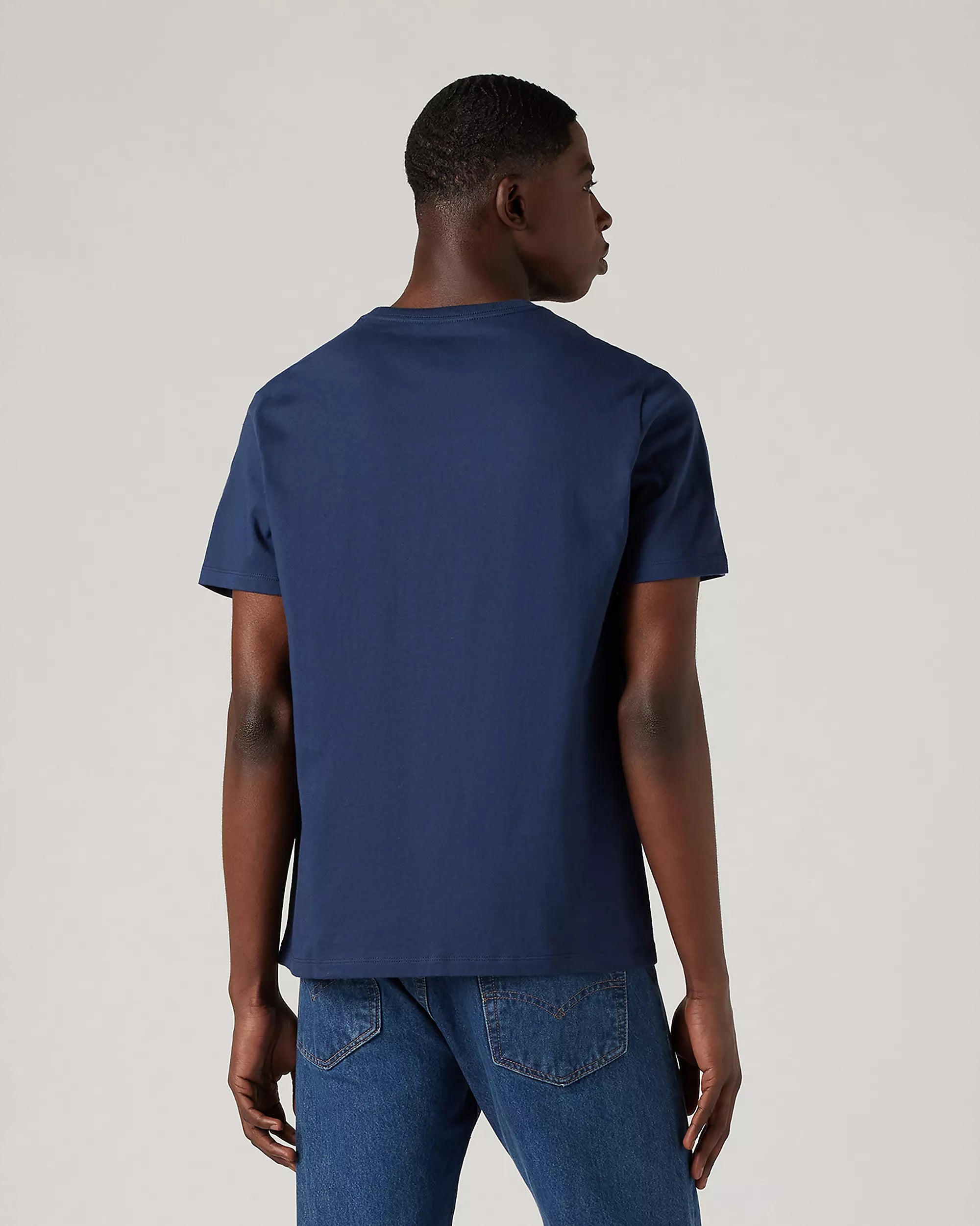 Short Sleeve Original Housemark Tee - Navy Blazer Jersey