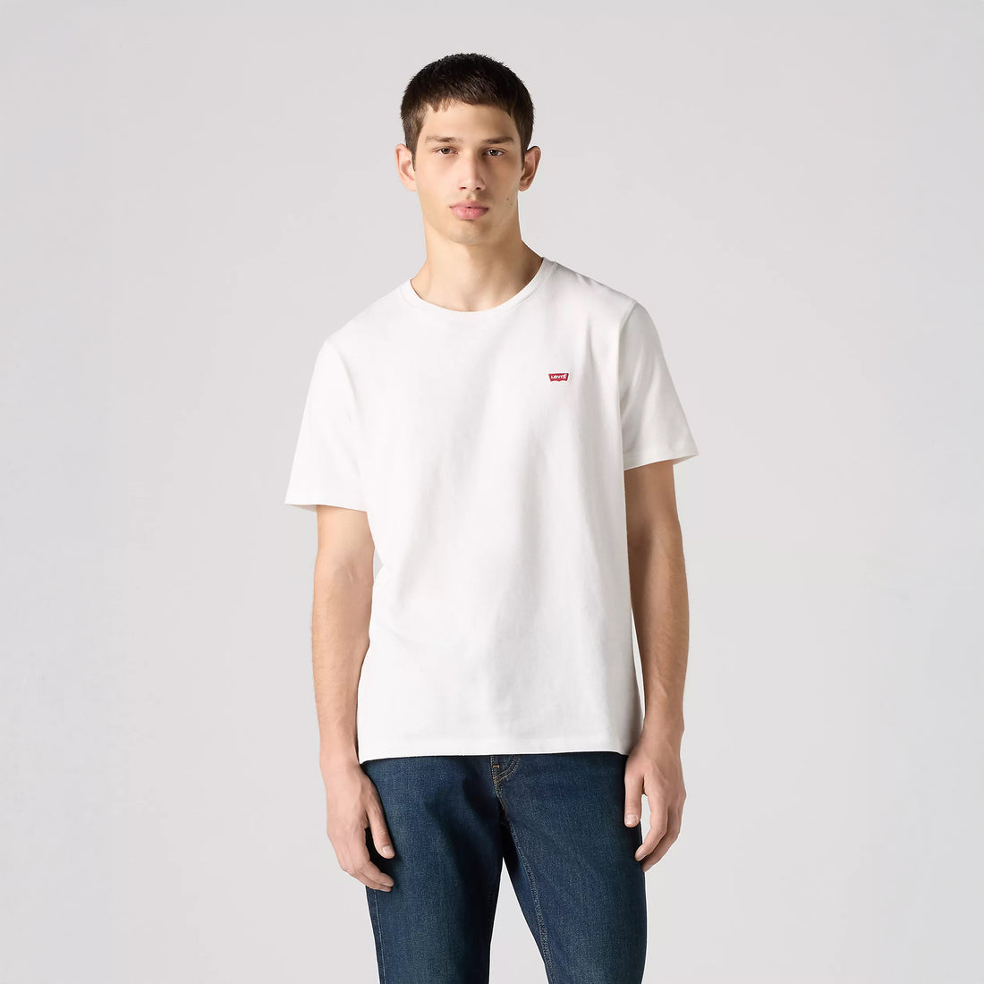 SHort Sleeve Original Housemark Tee - White + Jersey