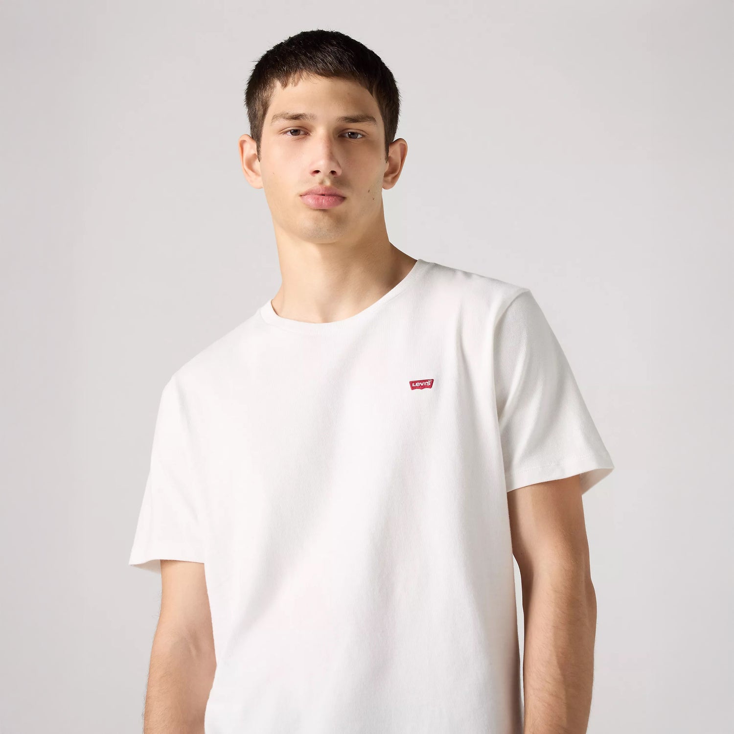 SHort Sleeve Original Housemark Tee - White + Jersey