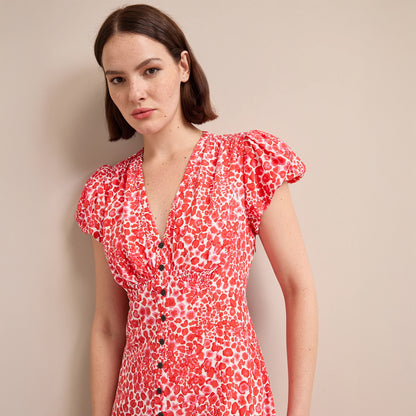 Leila Dress - Red