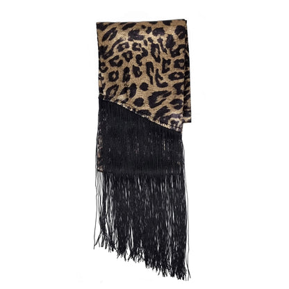 Stevie Lame Scarf - Gold Leo