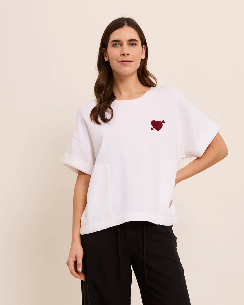 Slogan Sweat - White