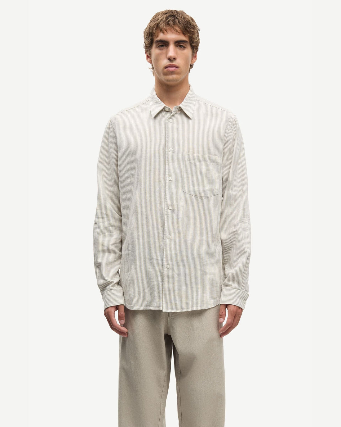 Saliam Fp Shirt - Aluminum Stripe