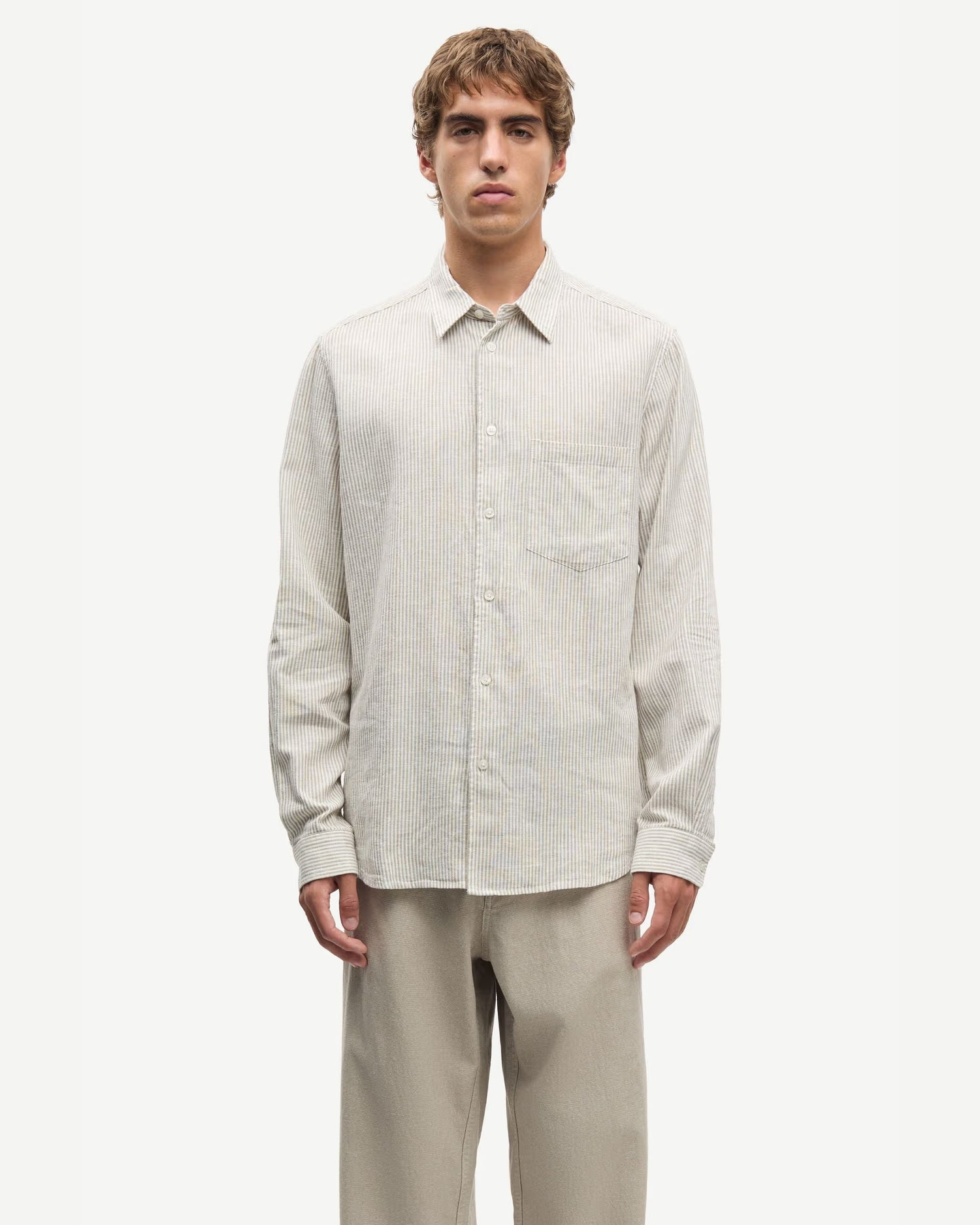 Saliam Fp Shirt - Aluminum Stripe