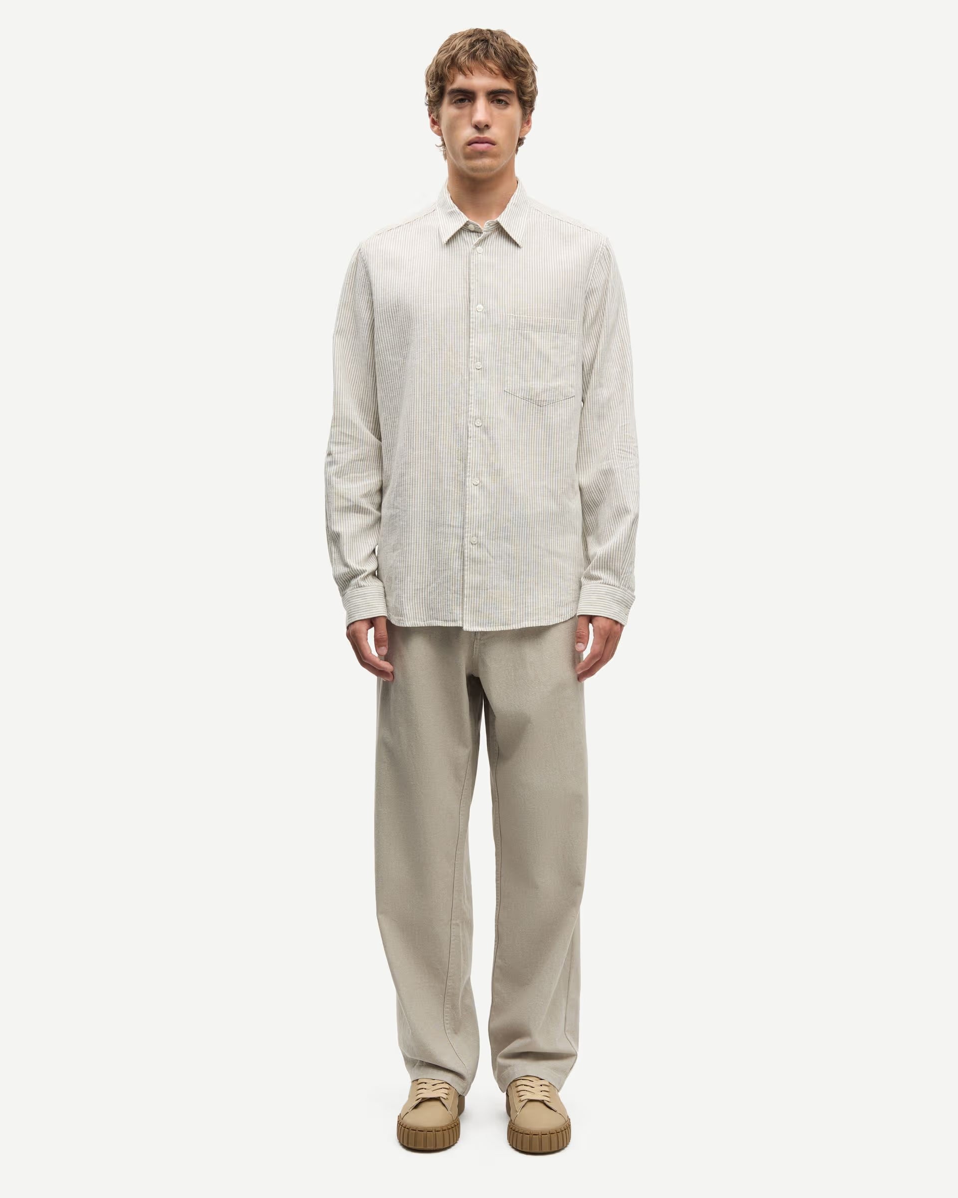 Saliam Fp Shirt - Aluminum Stripe