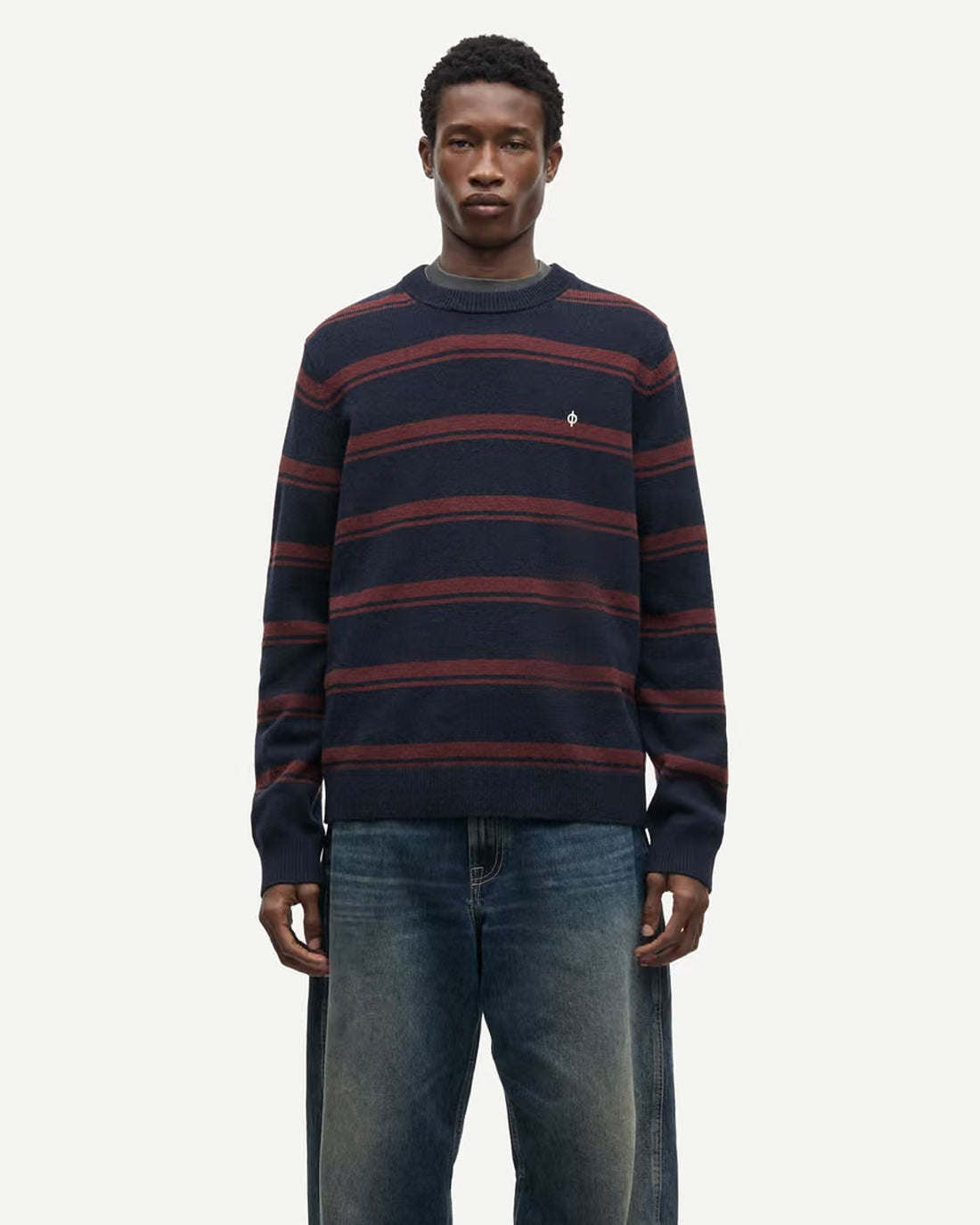 Sapatrik Sweater - Bitter Chocolate Stripe