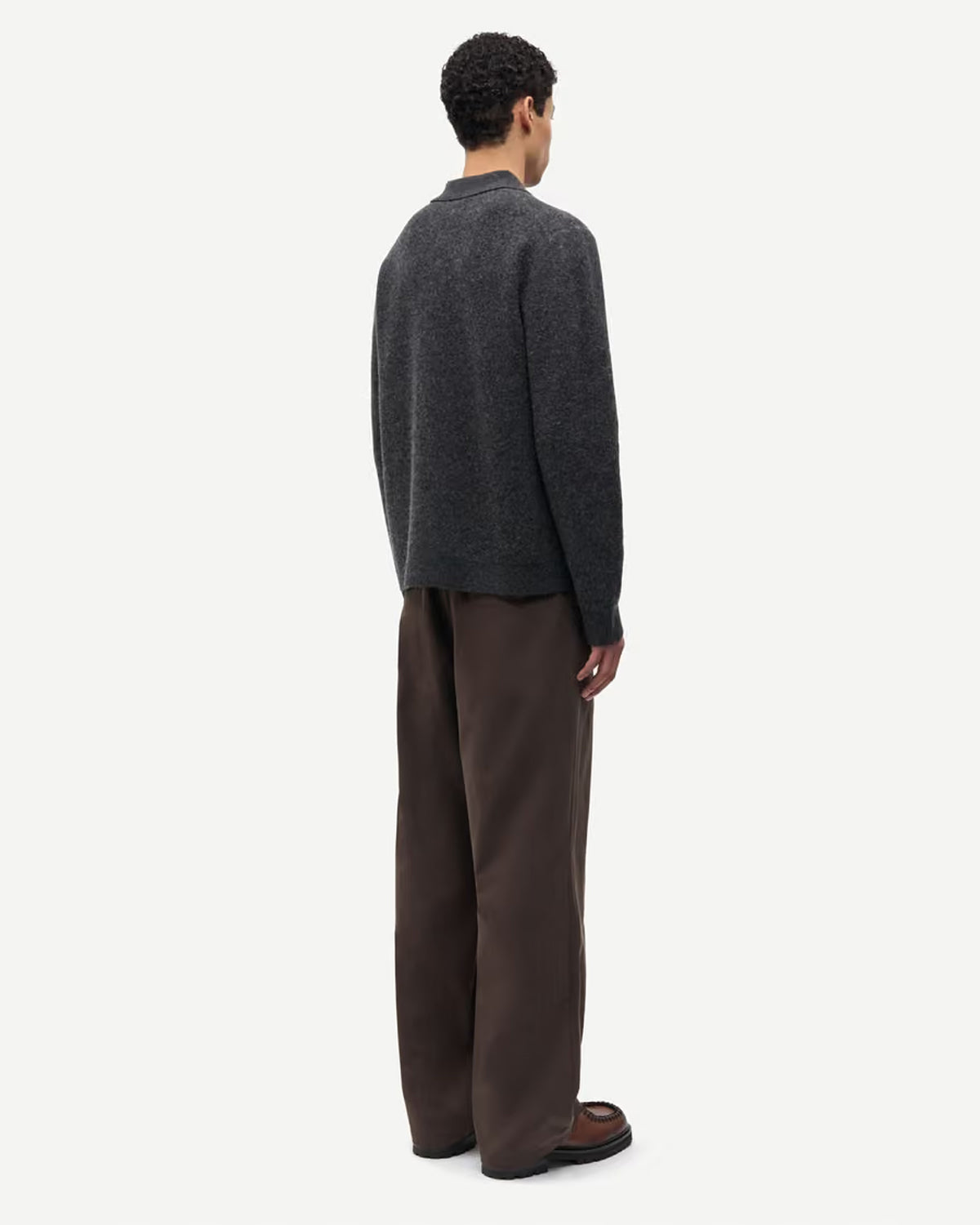Sarichard Cardigan - Dark Grey Melange