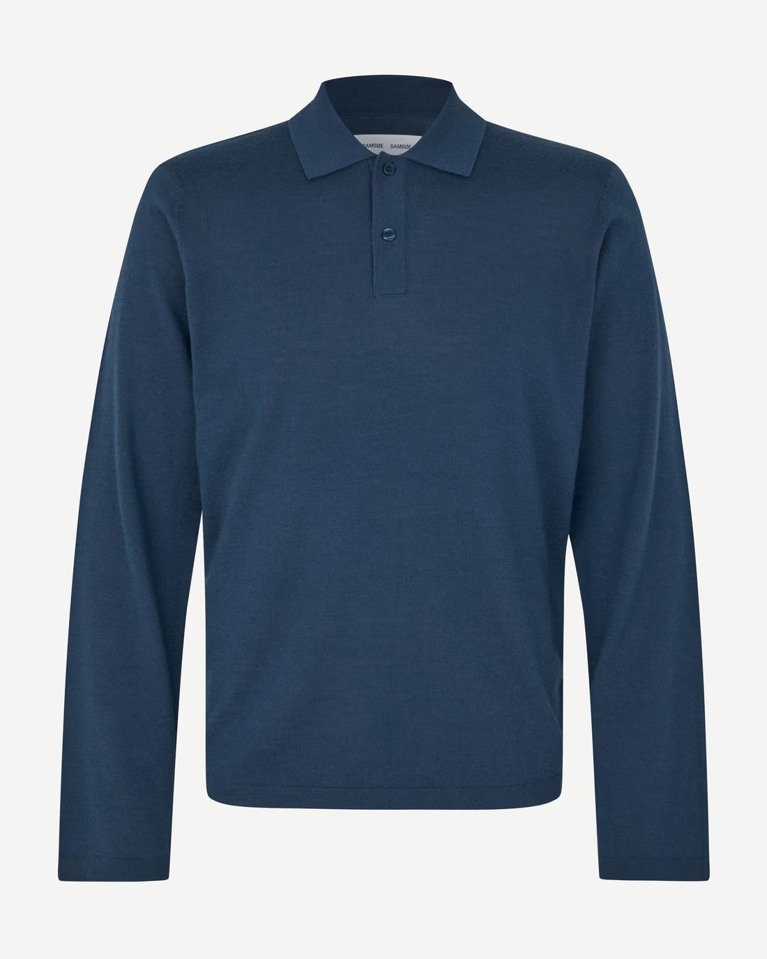 Sarowan Long Sleeve Polo - Insignia Blue