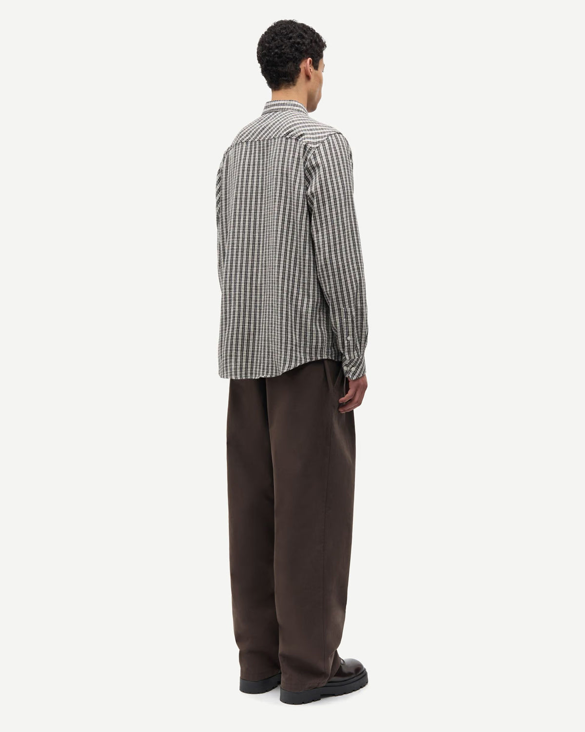 Saryan X Shirt - Brown Check
