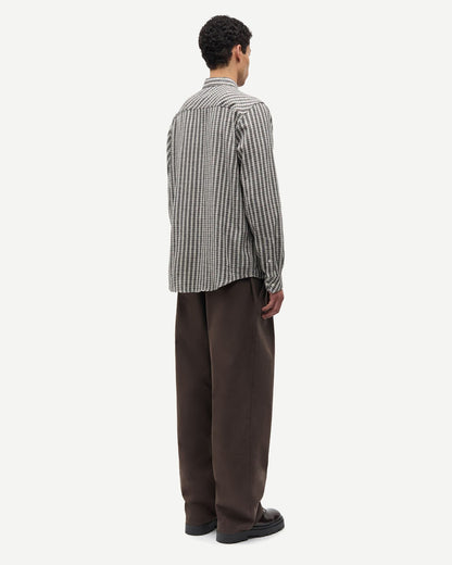 Saryan X Shirt - Brown Check