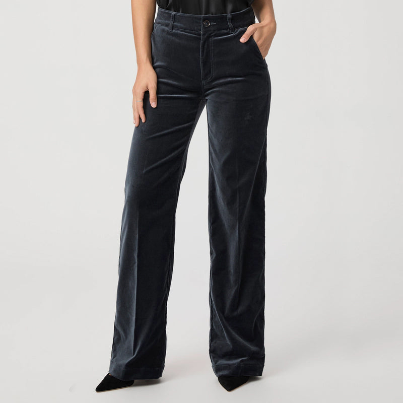 Sasha Trouser With Pockets - Calico Blue