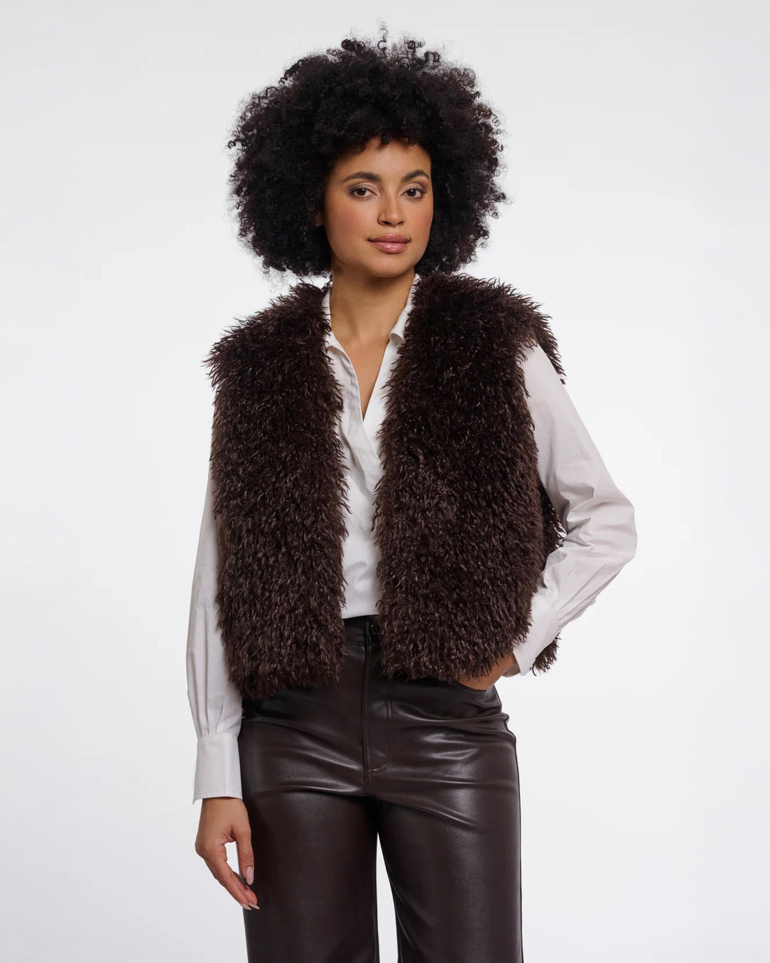 Sensy Waistcoat - Coffee Roast