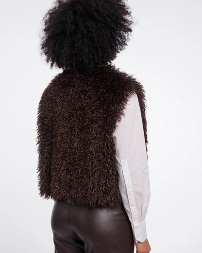 Sensy Waistcoat - Coffee Roast