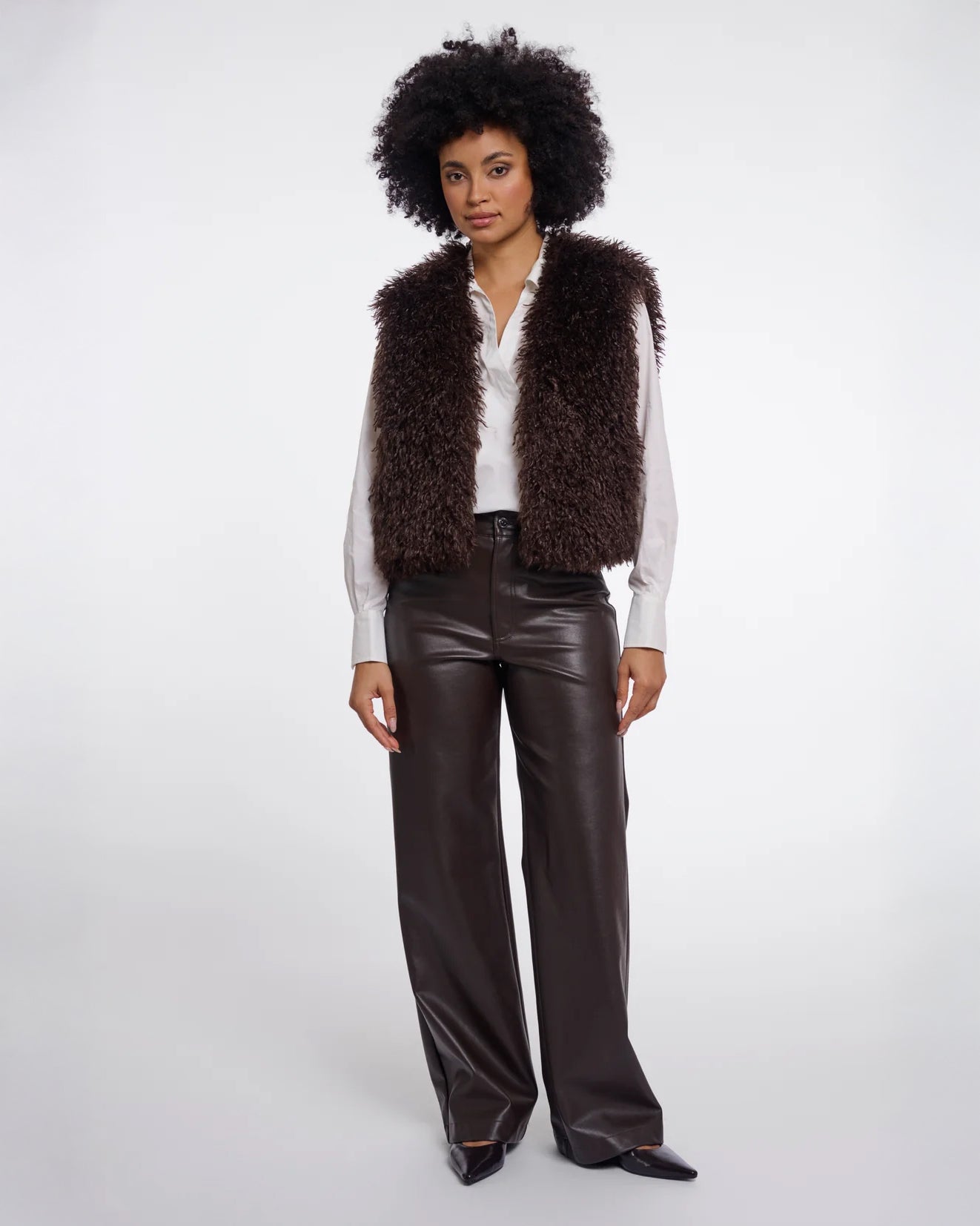 Sensy Waistcoat - Coffee Roast