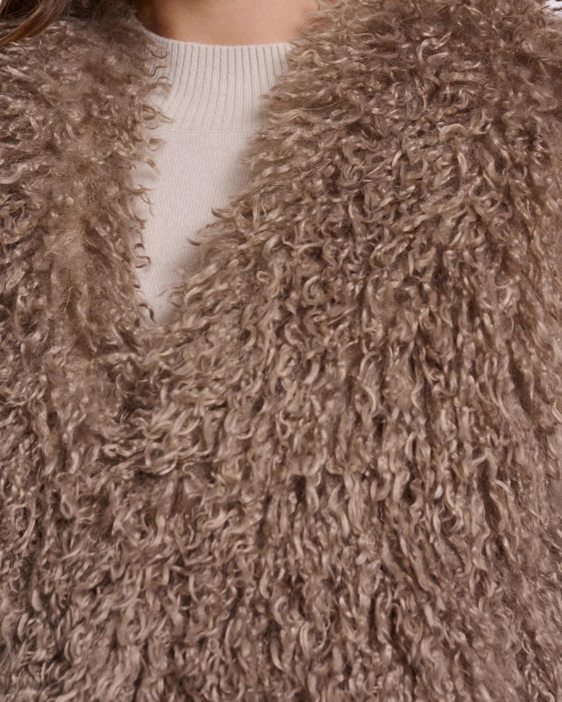 Sensy Waistcoat - Mocha Latte